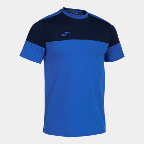 SHIRT SHORT SLEEVE MAN CREW V ROYAL BLUE NAVY BLUE JOMA®