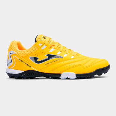 Football boots Maxima 26 turf fluorescent saffron