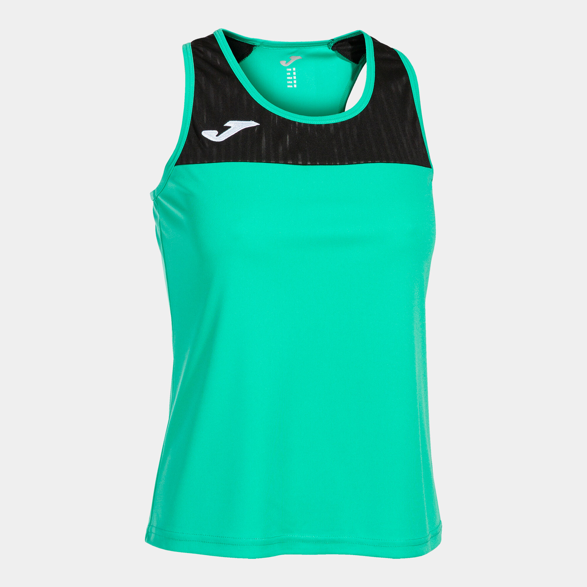 Tank top woman Montreal green black | JOMA®