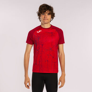 Shirt short sleeve man Elite IX red