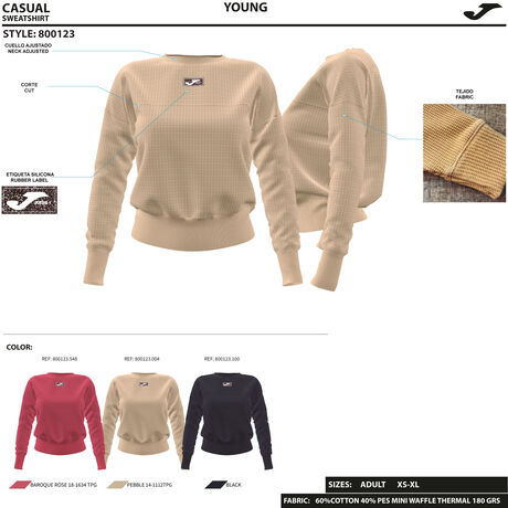SUDADERA DAPHNE
