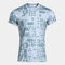 Shirt short sleeve man Challenge blue