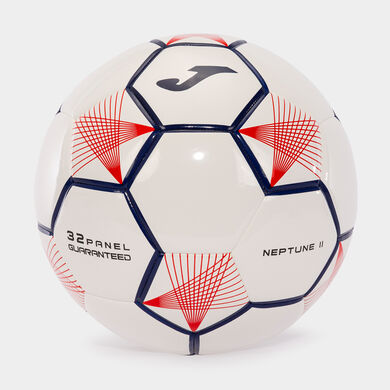 Balón fútbol Neptune II blanco rojo