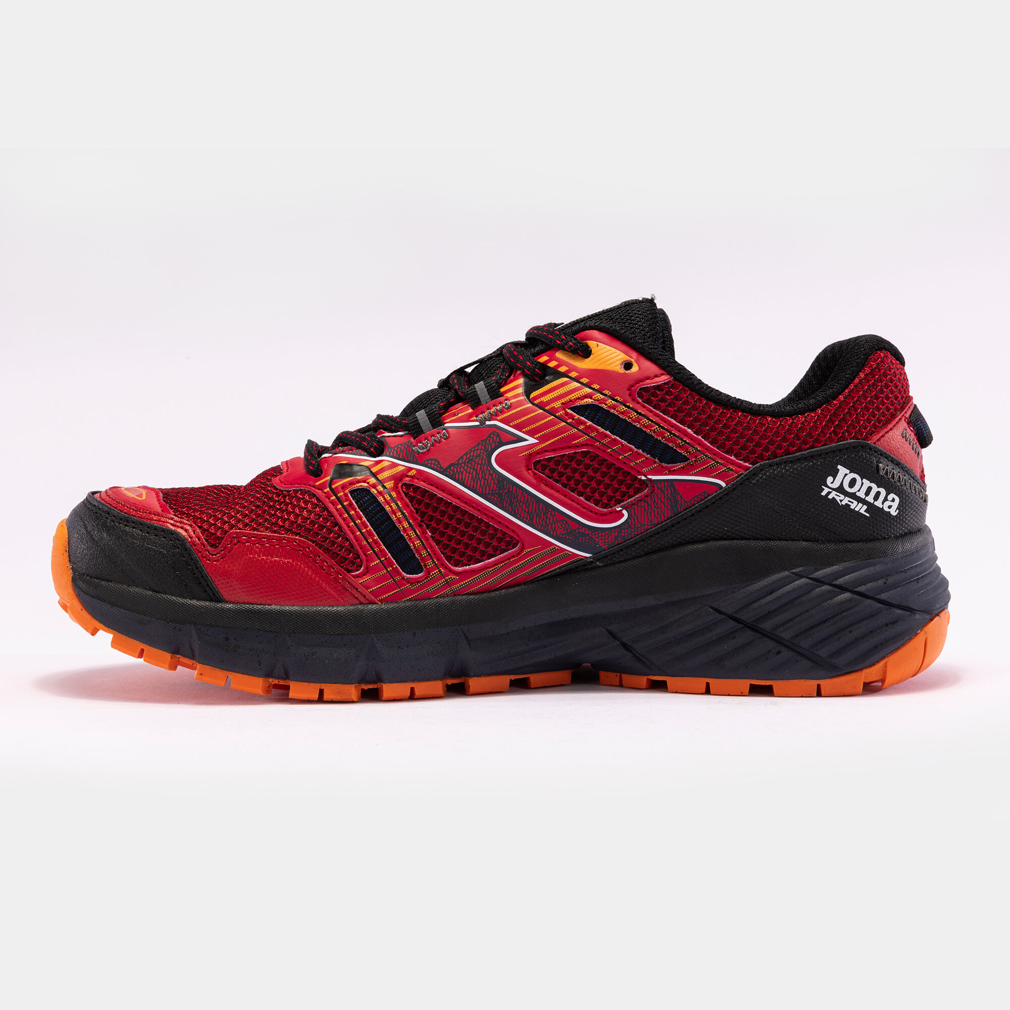 Chaussures trail running Recon 24 homme rouge
