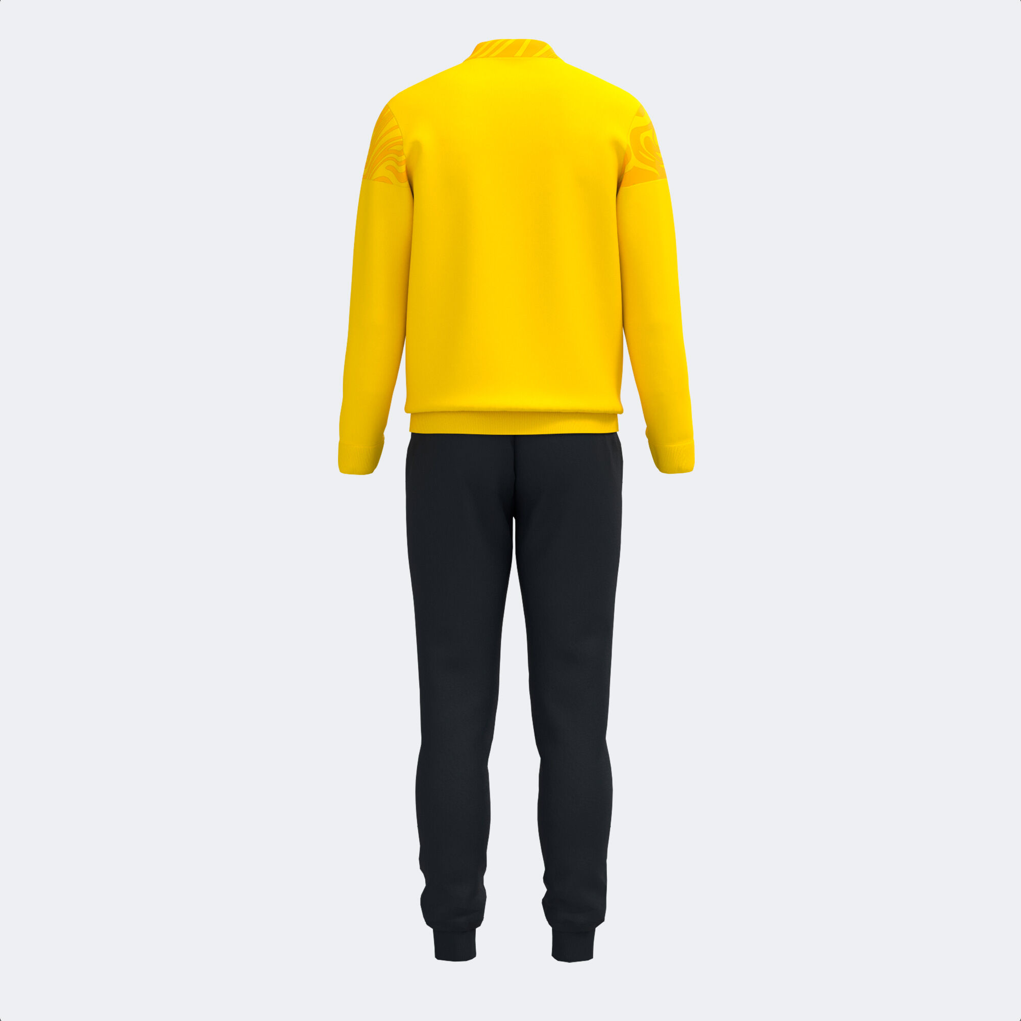 Trainingsanzug mann Lion II gelb schwarz JOMA