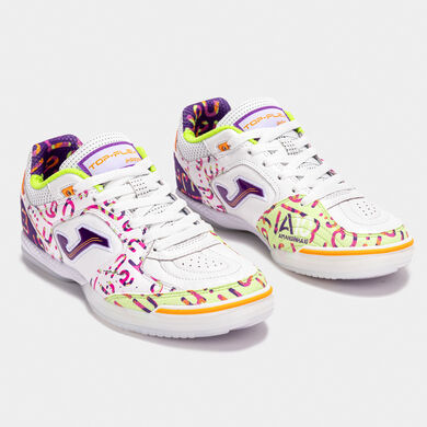 Chaussures futsal Top Flex 25 Amandinha indoor blanc