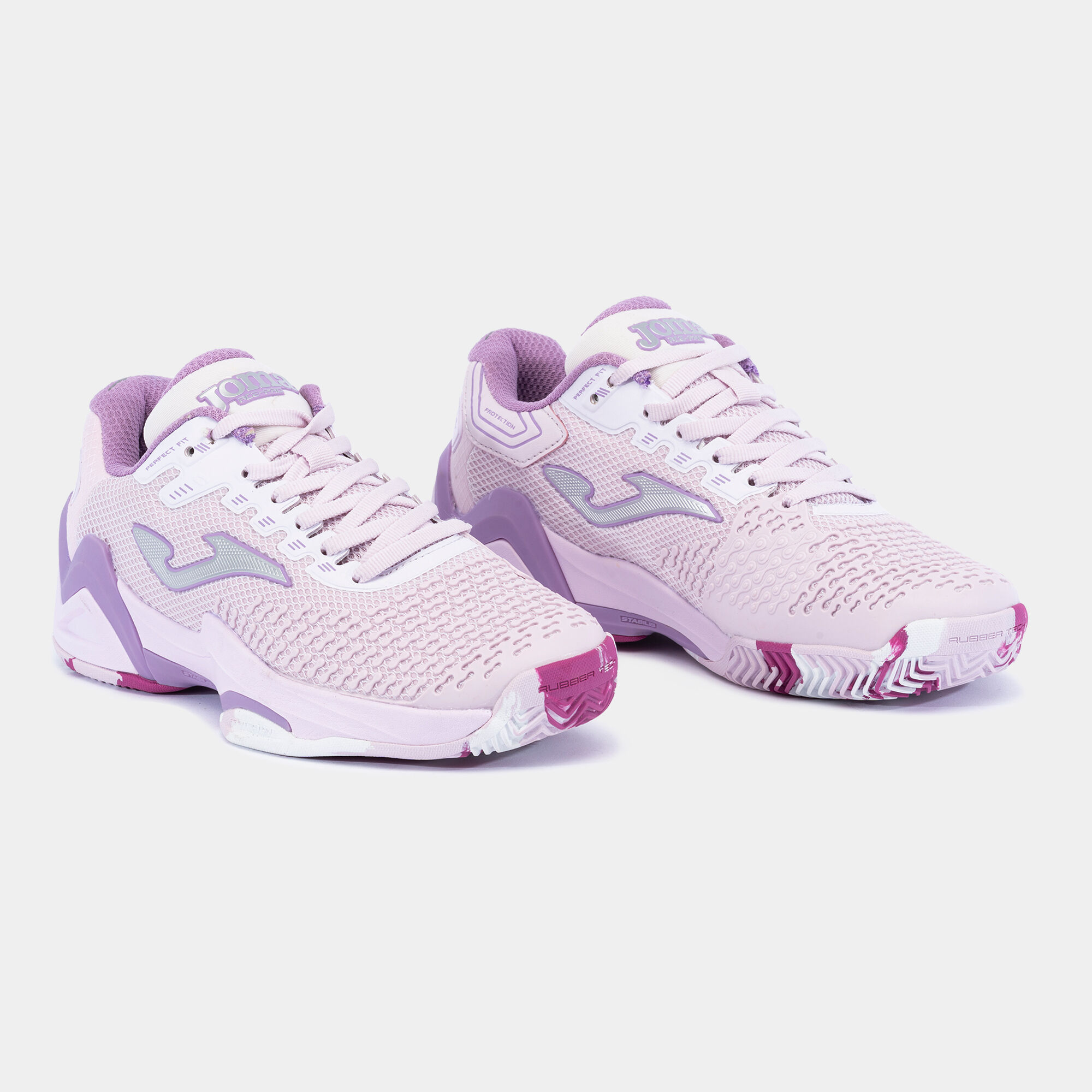Shoes T.Ace Lady 23 clay woman white purple