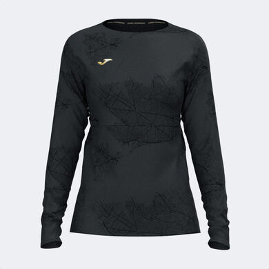 Camiseta manga larga mujer R-Night negro