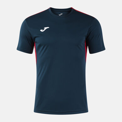 Camiseta manga corta hombre Winner IV dark navy rojo