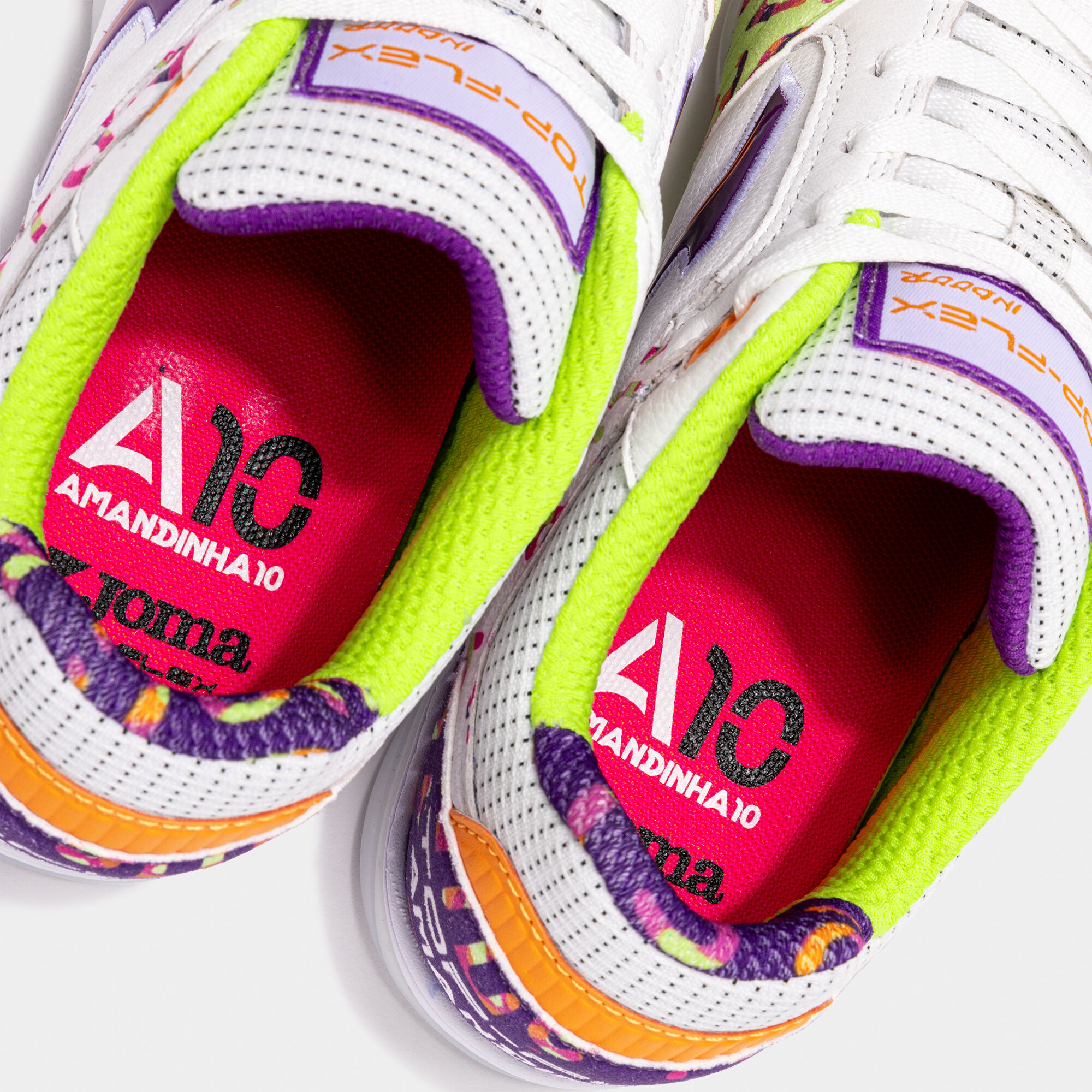 Futsal shoes Top Flex 25 Amandinha indoor white | JOMA®