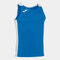 T-shirt de alça homem Record II azul royal branco