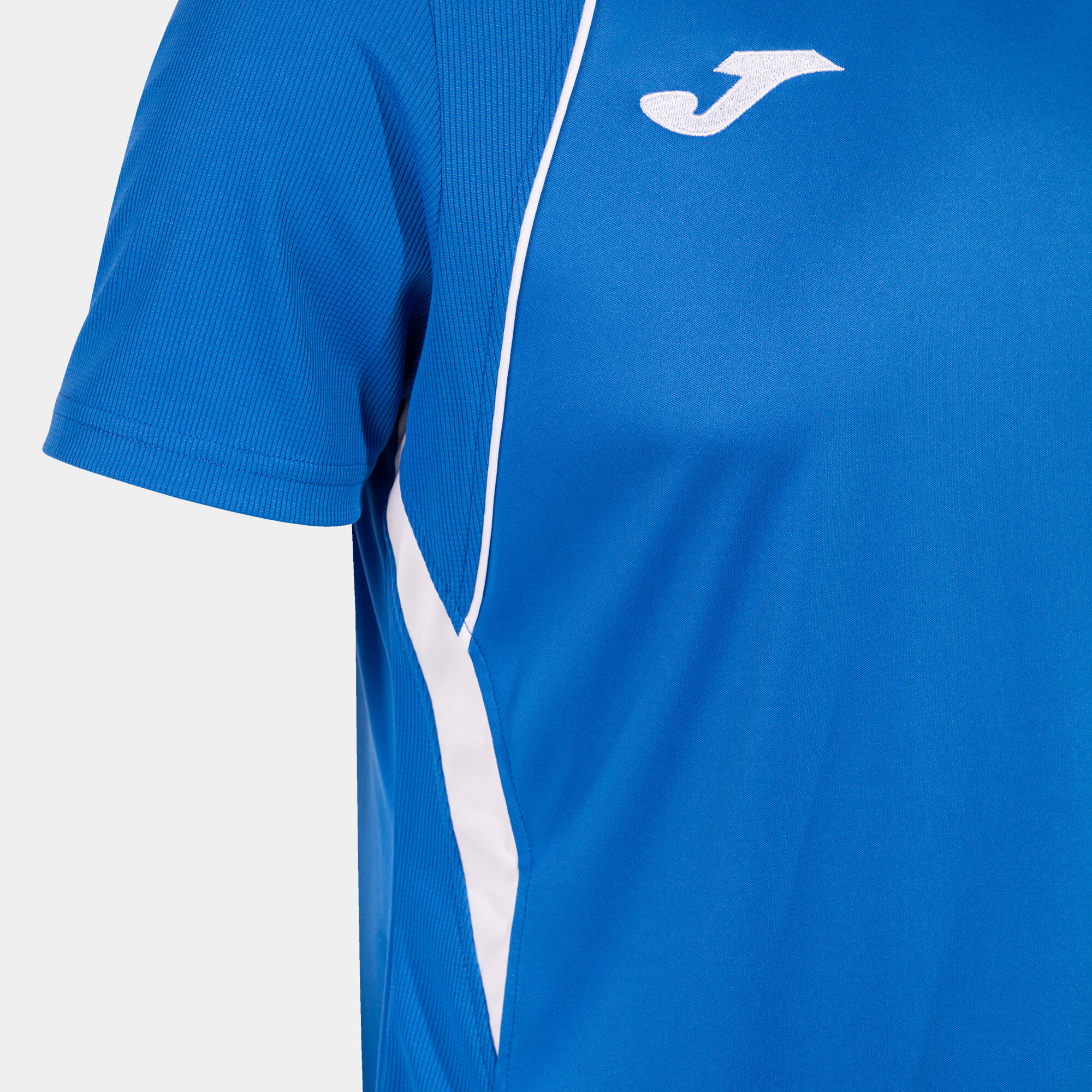 Escarpado cápsula Diez años Shirt short sleeve man Championship VII royal blue white | JOMA®
