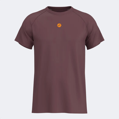 Shirt short sleeve man Indoor Gym purple