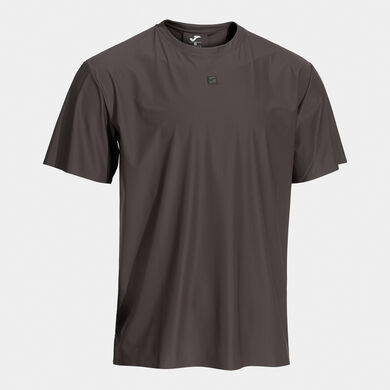 Camiseta manga corta hombre Resort marr&oacute;n