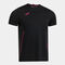 Camiseta manga corta hombre R-Night negro
