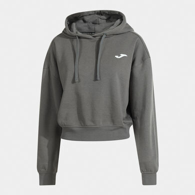 Hooded sweater woman Step gray