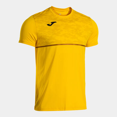 T-shirt maniche corte uomo Record III giallo