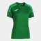 Camiseta manga corta mujer Championship VIII verde