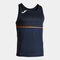 Sleeveless t-shirt man Record III navy blue