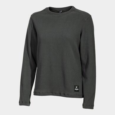 Langarmshirt frau Explorer dunkelgrau