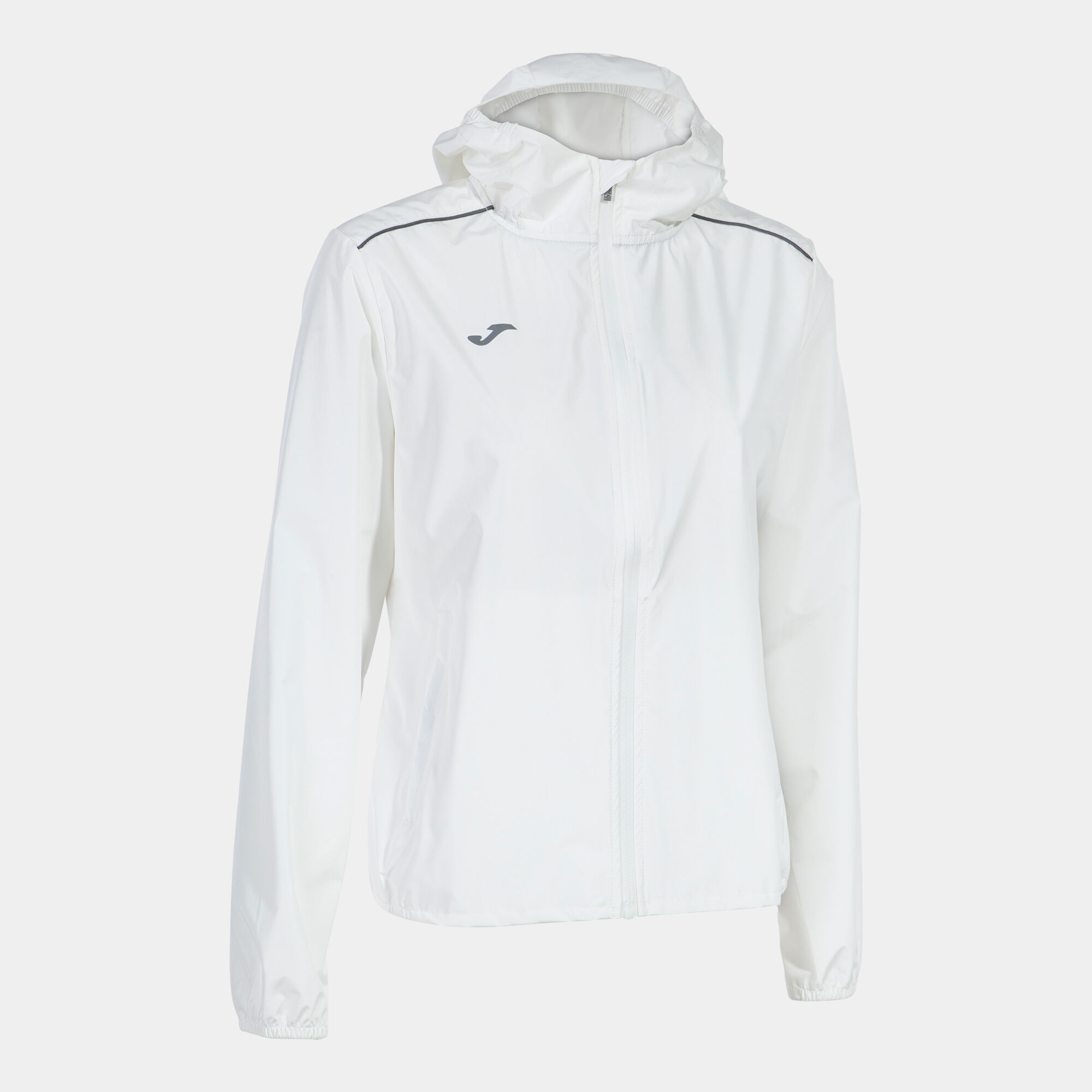White nike rain sale jacket