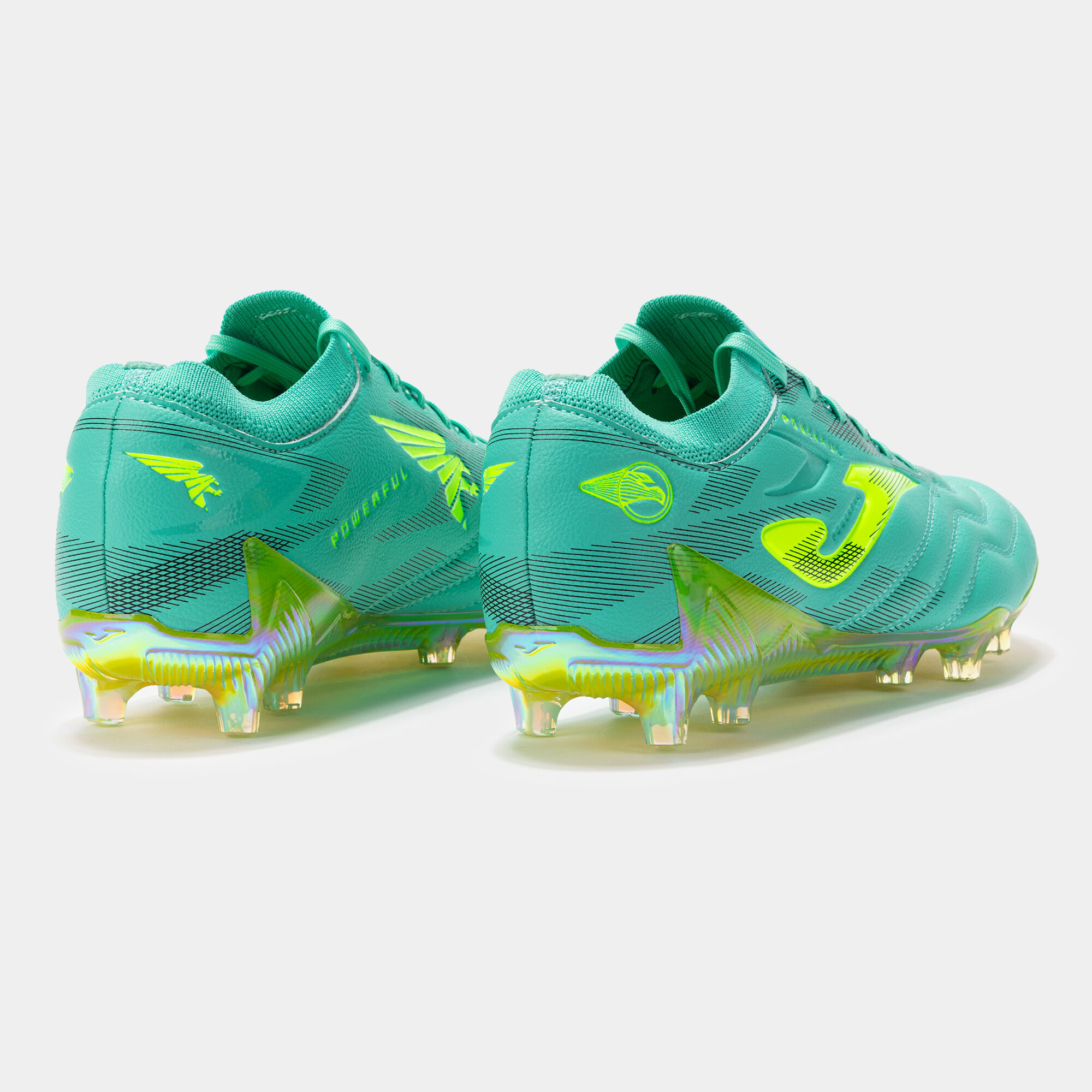 Football boots Powerful Cup 25 firm ground FG turquoise | JOMA®
