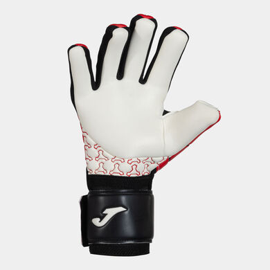 Guantes portero fútbol Brave rojo