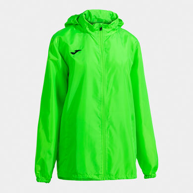 Antipioggia donna Rain verde fluorescente