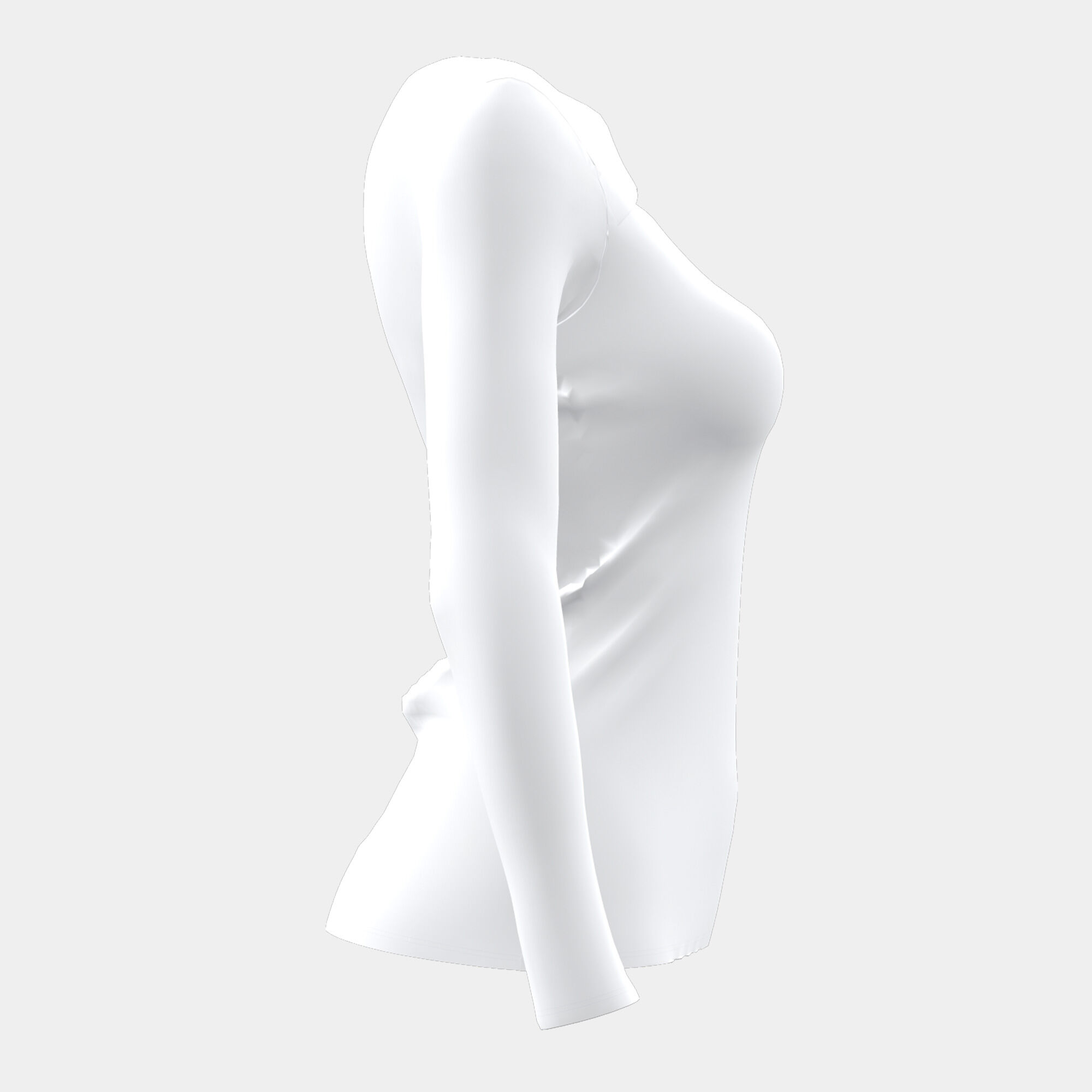 Camiseta manga larga mujer Zero blanco