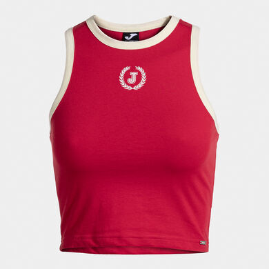 Top mujer Mimetic rojo