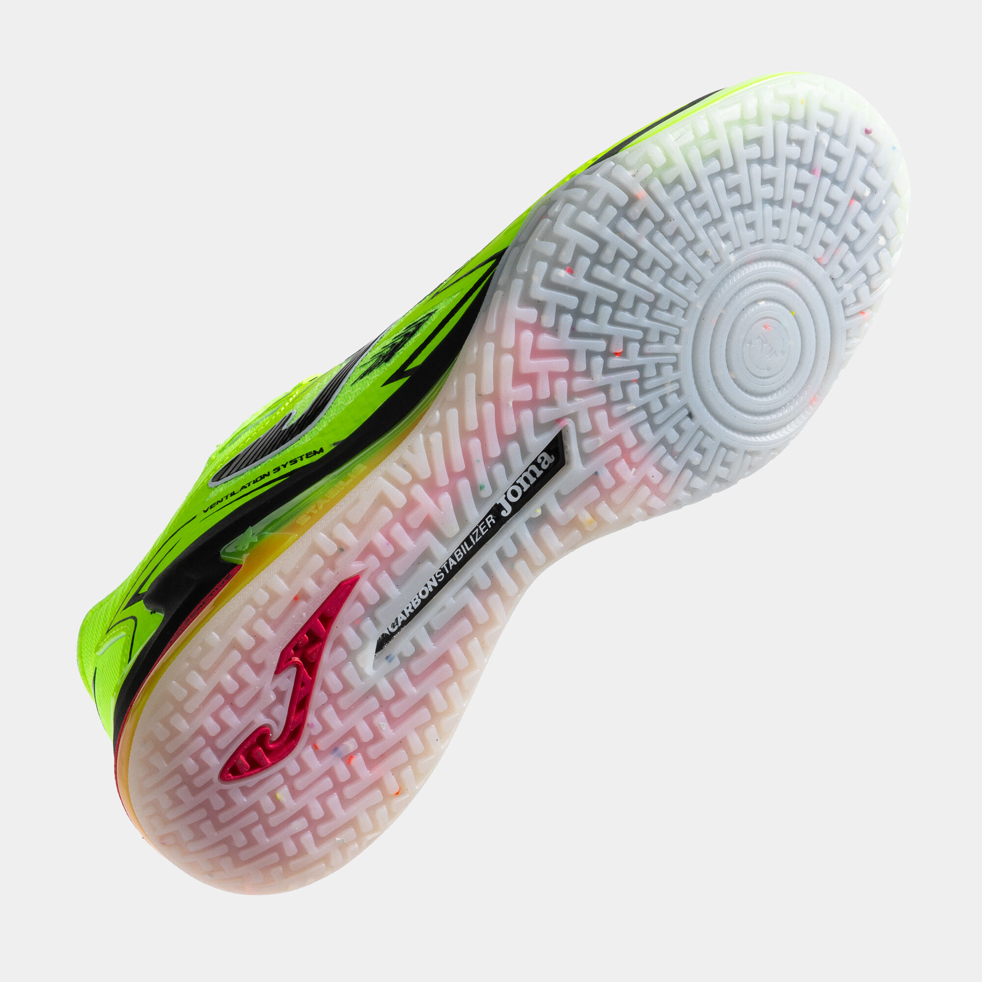 Futsal shoes Regate Reactive 25 indoor fluorescent green | JOMA®