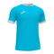 Kurzarmshirt mann Open III neon-türkis