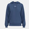 Hooded sweater woman Aguila blue