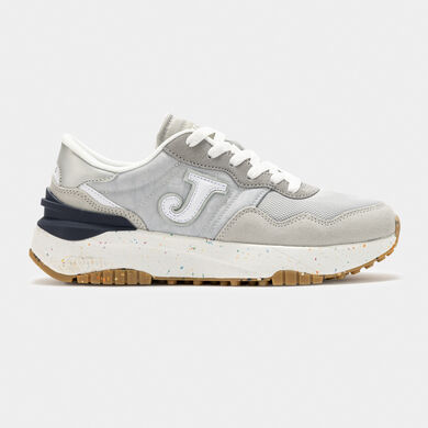 Zapatillas casual C.367 Lady 25 mujer blanco gris