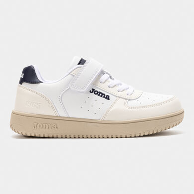 Casual shoes Pipe Jr 25 junior white navy blue