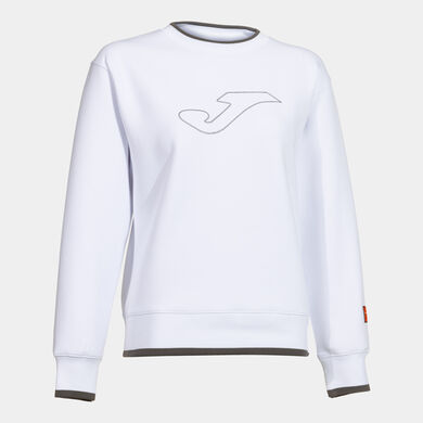 Sweatshirt woman Step white