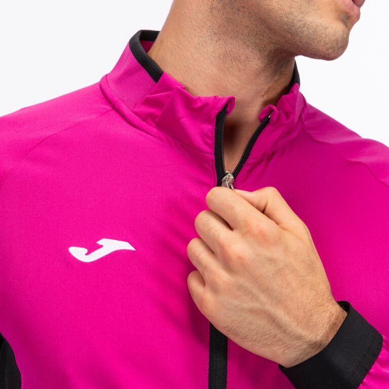Chandal hombre Essential negro rosa