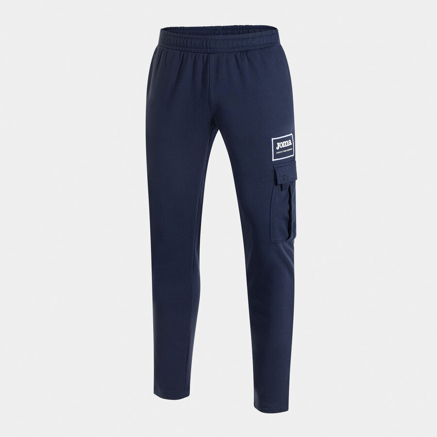 JOMA-PANTALON LARGO MICROFIBRA COMBI NEG
