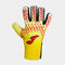 Football goalkeeper gloves Hunter fluorescent yellow