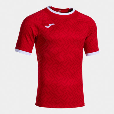 Camiseta manga corta hombre Nation rojo
