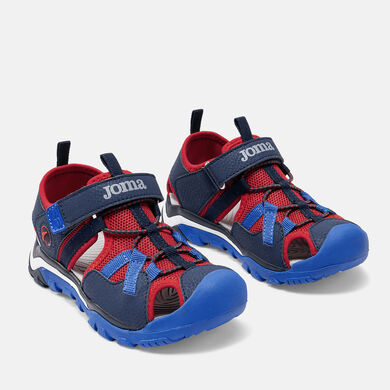 Casual flip-flops S.Lake Jr 26 junior navy blue red