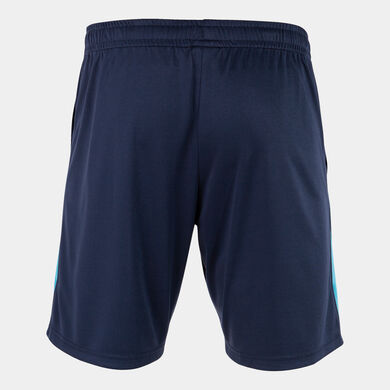Bermuda uomo Championship VII blu navy turchese fluorescente