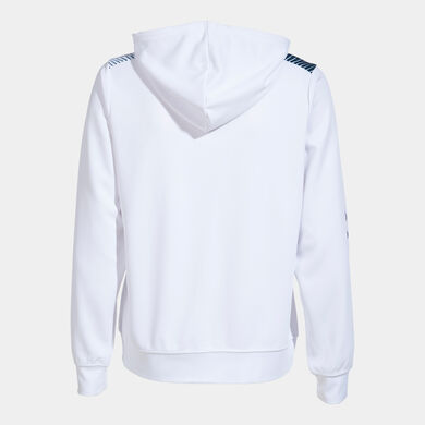 Chaqueta con capucha mujer Eco Supernova blanco marino