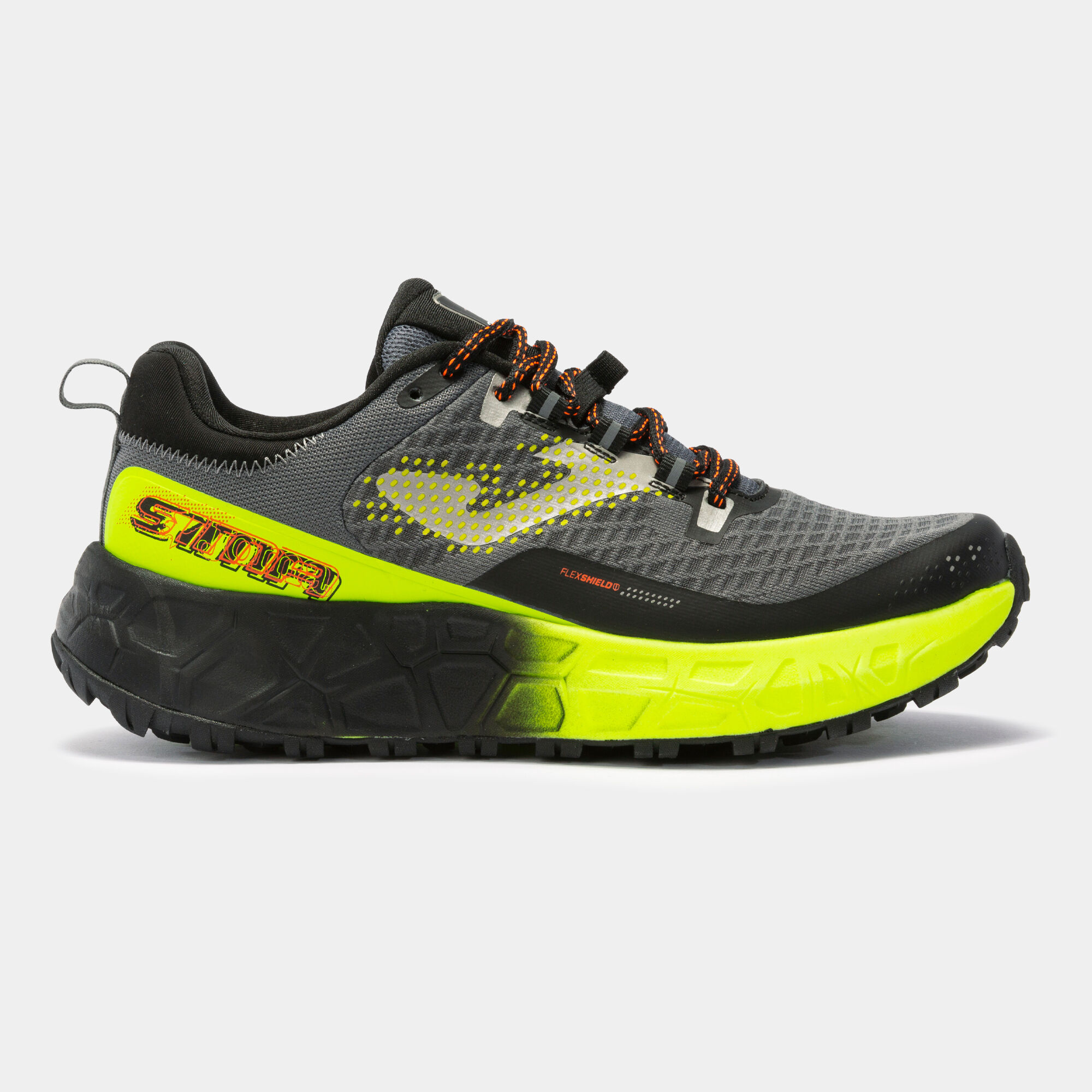 Pantofi sport trail Tk.Sima 23 bărbaȚi negru galben fosforescent