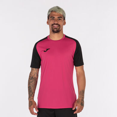 Camiseta manga corta hombre Academy IV fucsia negro