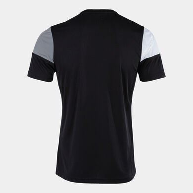 KURZARMSHIRT MANN CREW V SCHWARZ GRAU WEIß