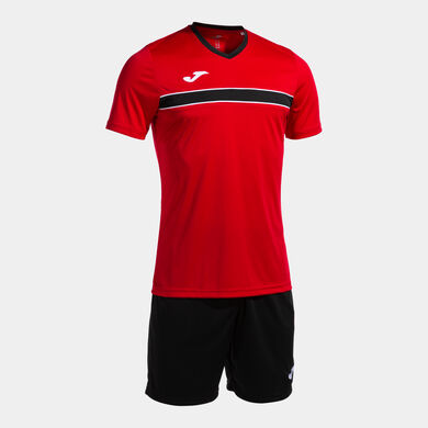 Set uomo Victory rosso nero
