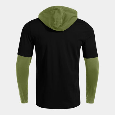 Camiseta manga larga hombre Urban Street negro