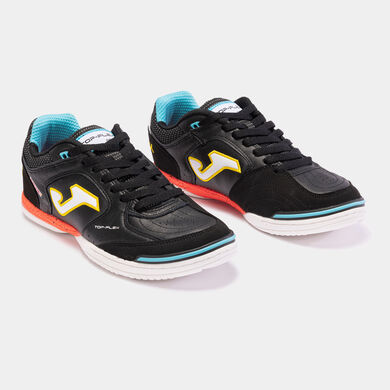 Pantofi sport fotbal în sală Top Flex 23 indoor negru roșu