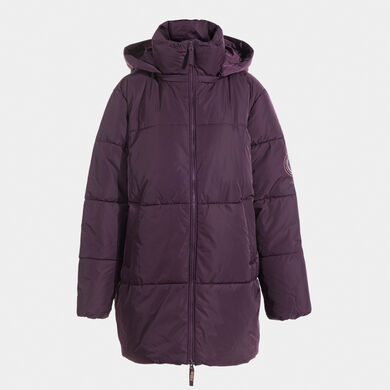 Anorak woman Mimetic burgundy